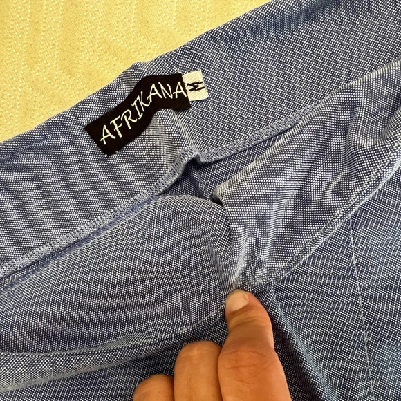 Afrikana blue skirt - Picture 3 of 3